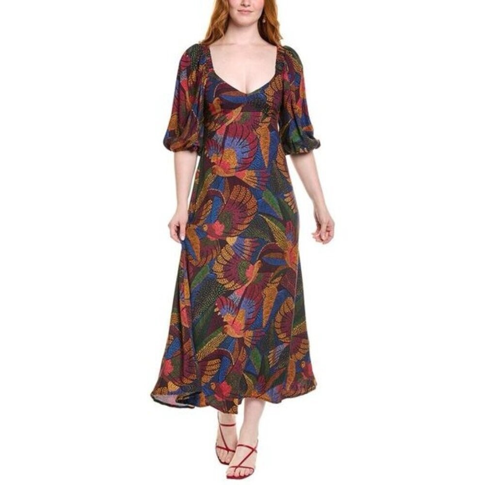 Farm Rio Midi Dress Size L
